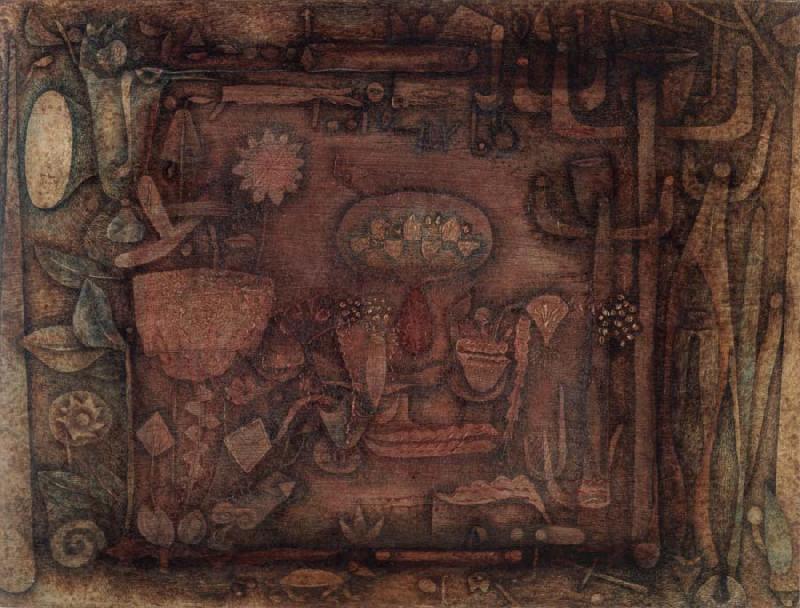 Paul Klee Botanical theatre China oil painting art